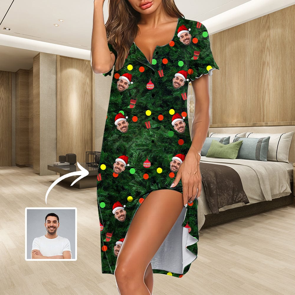 Christmas print dress hotsell