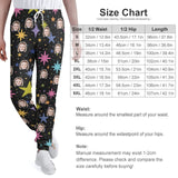 Custom Face with Stars Men's Sweatpants Personalized Sports Pants