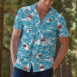 Funny Custom Made Hawaiian Shirts for Men Women Hawaiian Summer Short Sleeve Casual Loose Button Shirt