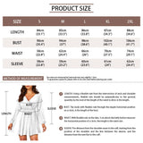 Custom Face Gray Pattern Women's Deep V Neck Long Sleeve Tunic Loose Short Dress