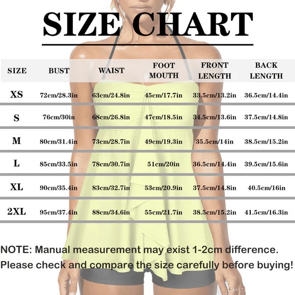 Custom Custom Face Flag Swimsuit Personalized Two Piece Swimsuit Tankini For Women - YesCustom