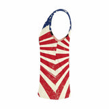 Custom Custom Face Flag Tops Personalized Star Women's All Over Print Tank Top for Independence Day - YesCustom