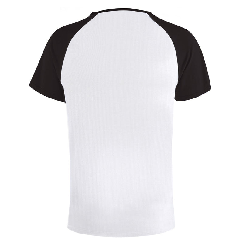 Custom Face Father Figure Men's Black Short Sleeve T-shirt