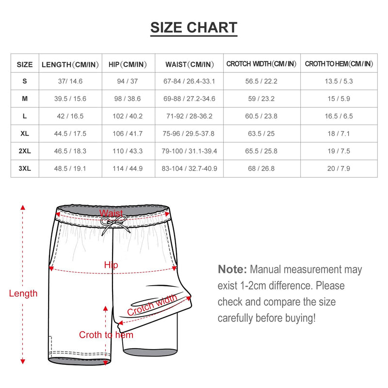 Custom Face USA Flag Men's Quick Dry 2 in 1 Surfing & Beach Shorts Male Gym Fitness Shorts