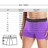 Custom Waistband Boxer USA Flag Personalized Face&Name Design Underwear for Men-Property of Me