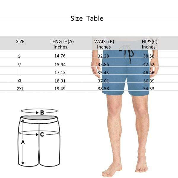 Custom Flag Swim Shorts Personalized Face Flag Men's Quick Dry Swim Shorts with Girlfriend's Face for Vacation