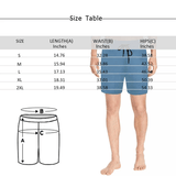 Personalized Swim Trunks with Girlfriend's Face Custom Face USA Flag Men's Quick Dry Swim Shorts