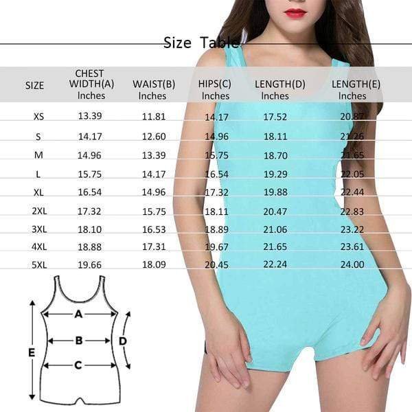 Personalised Swimsuit Custom Face National Flag Women's One Piece Boyleg Swimsuit Celebrate Holiday