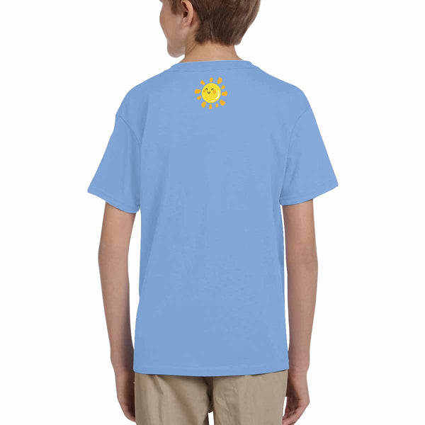Custom Face Sun Kid's All Over Print T-shirt