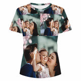 Custom Photo Women's All Over Print T-shirt