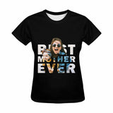 Custom Photo Best Mother Ever Women's All Over Print T-shirt