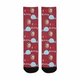 Custom Socks Face Socks with Faces & Name Personalized Socks Anniversary Gifts for Girlfriend