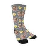 Custom Socks Face Socks with Faces Personalized Socks Face on Socks Anniversary Gifts for Girlfriend