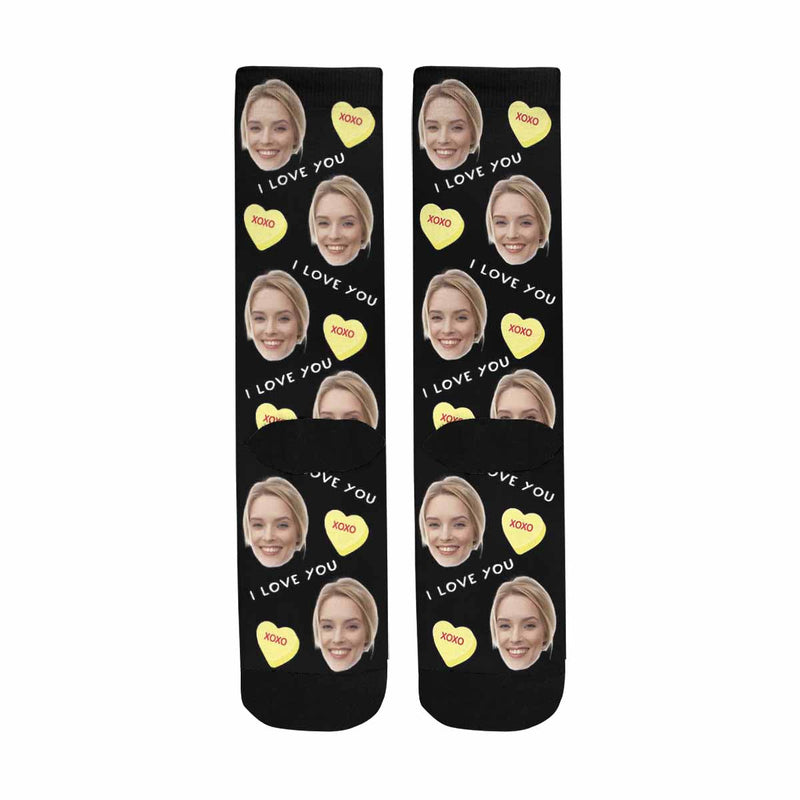 Custom Socks Face Socks with Faces Personalized Socks Face on Socks Anniversary Gifts for Girlfriend