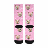 Custom Socks Face Socks with Cat Faces Personalized Socks Face on Socks Birthday Gifts for Dad