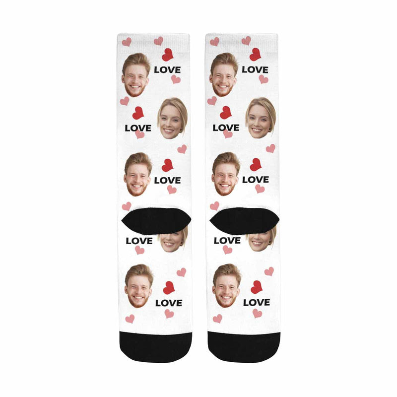 Custom Socks with Faces Personalized Socks Face on Socks Anniversary Gifts for Wife