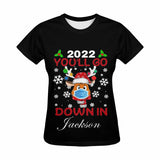 Custom Name 2022 You'll Go Tee Put Your Photo on Shirt Unique Design Women's All Over Print T-shirt