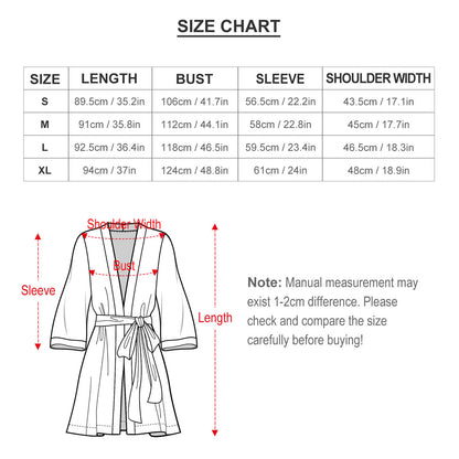 Custom Face Boyfriend Black Women's Nightwear Personalized Photo Pajamas Kimono Robe