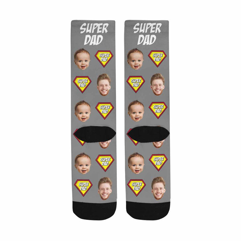 Custom Socks Face Socks with Faces Personalized Socks Face on Socks Father Day's Gifts for Father