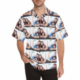 Custom Photo Men's All Over Print Hawaiian Shirt Summer Beach Party