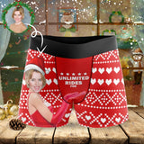 Custom Face Boxers Underwear Personalized Christmas Unlimited Rides Mens' All Over Print Boxer Briefs