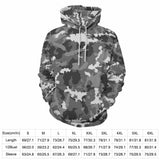 Custom Big Face Unisex Loose Hoodie Personalized Hooded Pullover Top