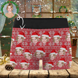 Custom Face Boxers Underwear Personalized Christmas Hat Mens' All Over Print Boxer Briefs