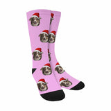 Custom Socks Dog Face Socks Personalized Socks Christmas Gifts for Boyfriend