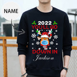 Personalized 2022 You'll Go Sweater With Name, Custom Name Men's All Over Print Crewneck Sweatshirt