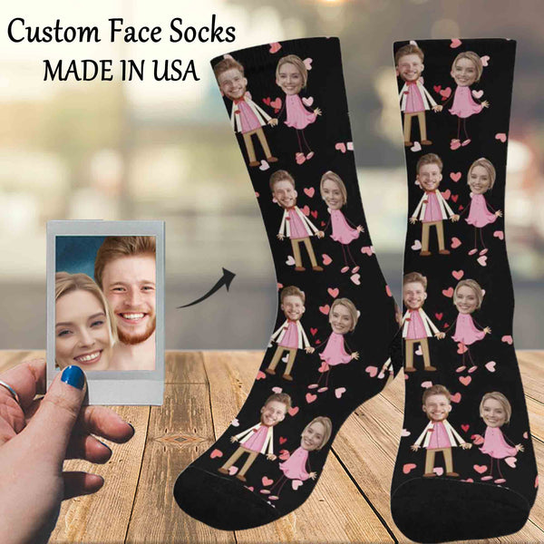 Custom Socks Face Socks with Faces Personalized Socks Face on Socks Anniversary Gifts for Couple
