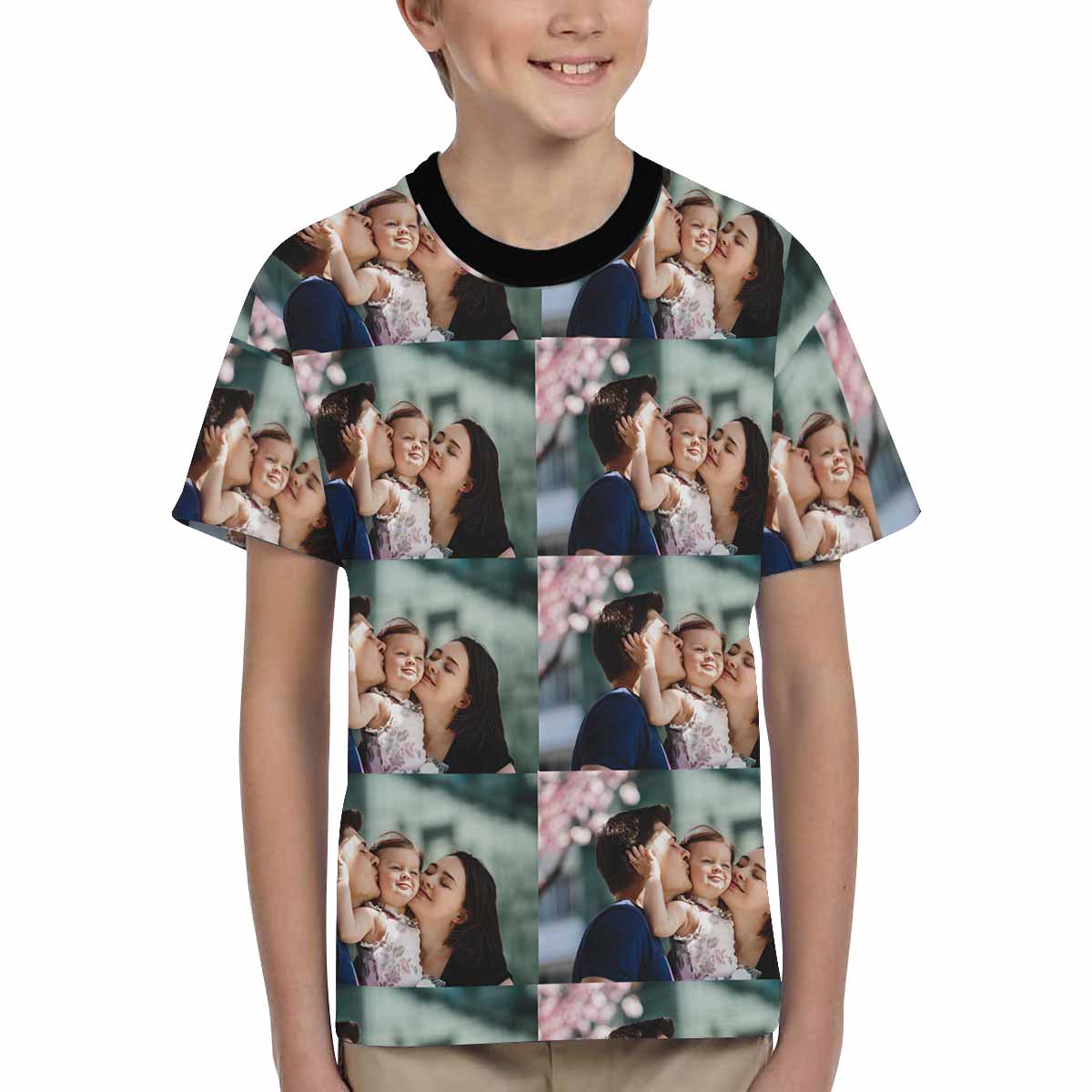 Custom Photo Kid's All Over Print T-shirt