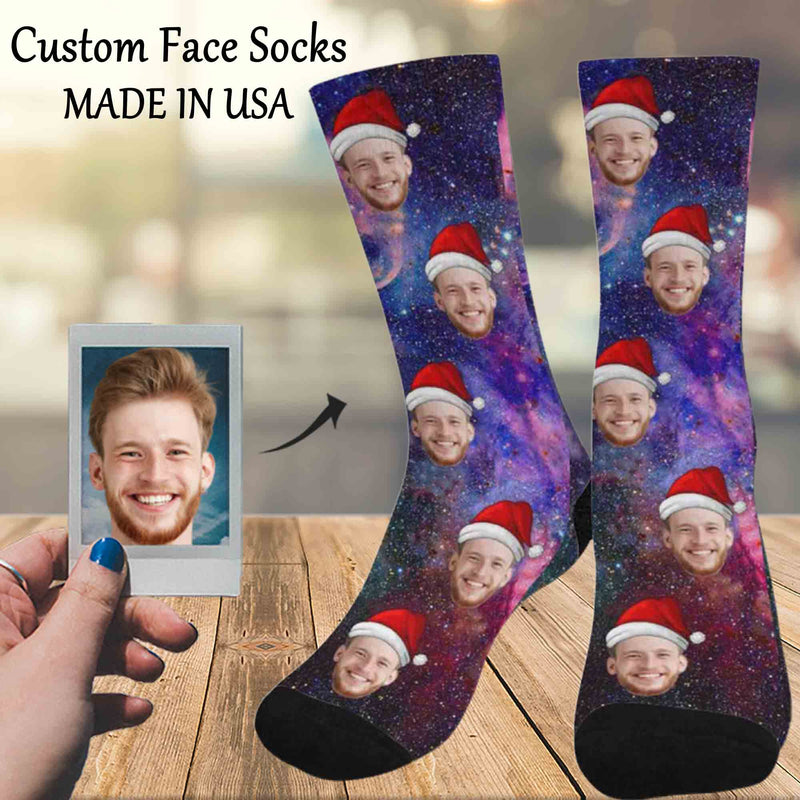 Custom Socks Face Socks Personalized Socks Face on Socks Christmas Gifts for Boyfriend