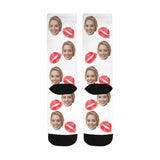 Custom Socks Face Socks with Faces Personalized Socks Face on Socks Valentine's Day Gifts for Boyfriend