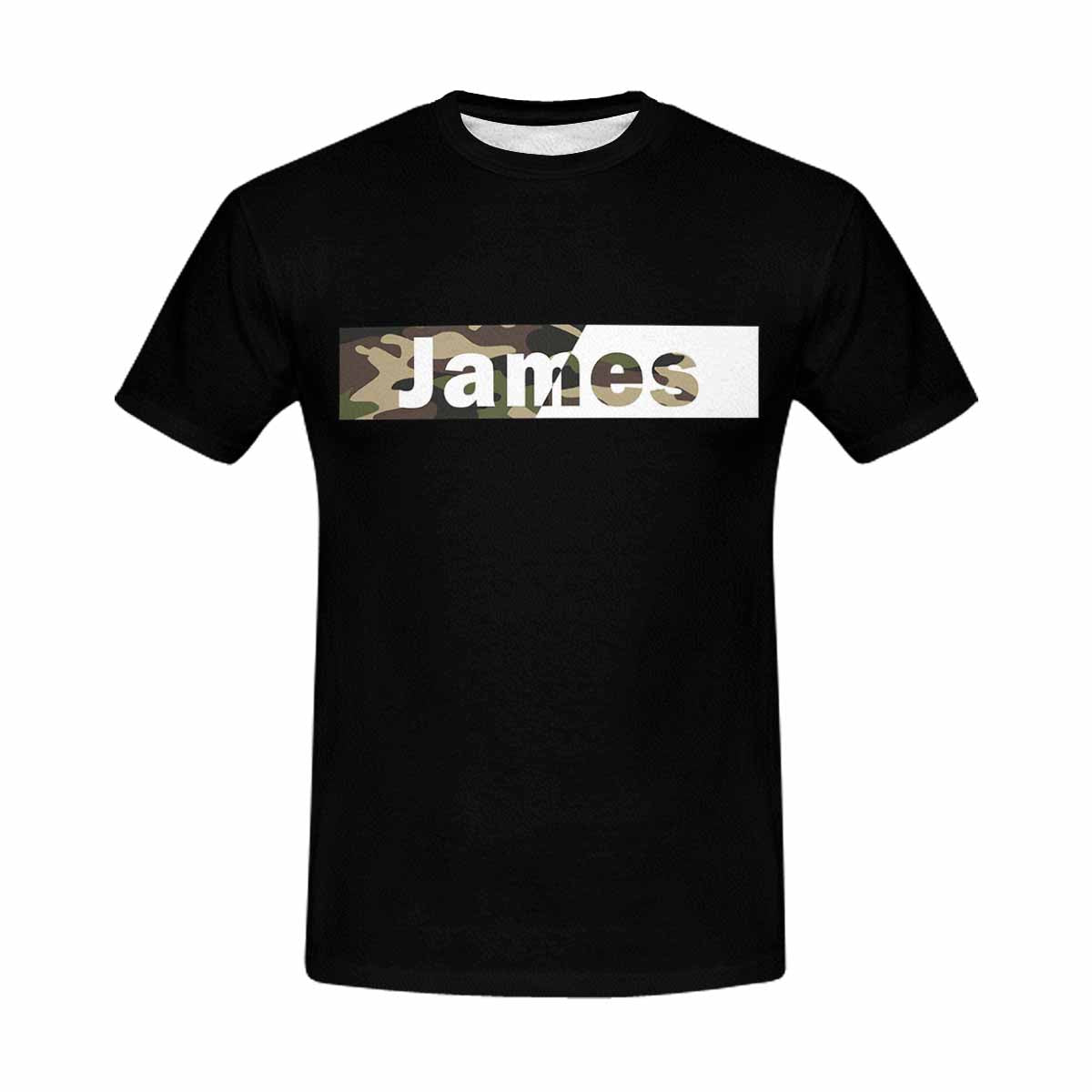 Custom Name Unique Design Tee Put Your Photo on Shirt Unique Design Men's All Over Print T-shirt