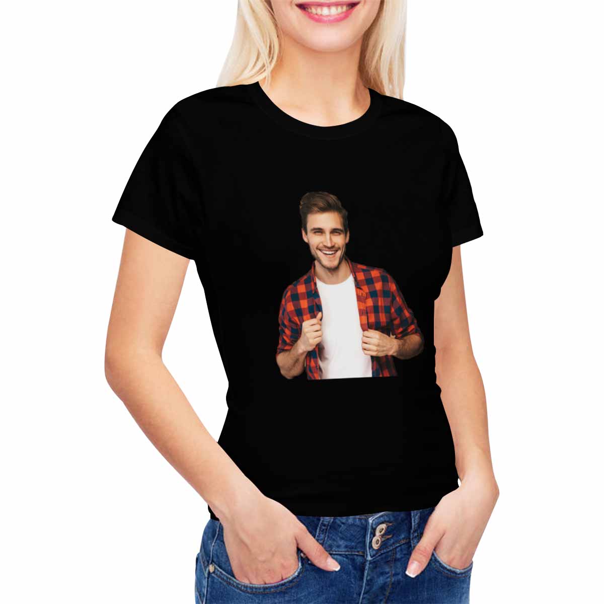 Custom Photo Women's All Over Print T-shirt