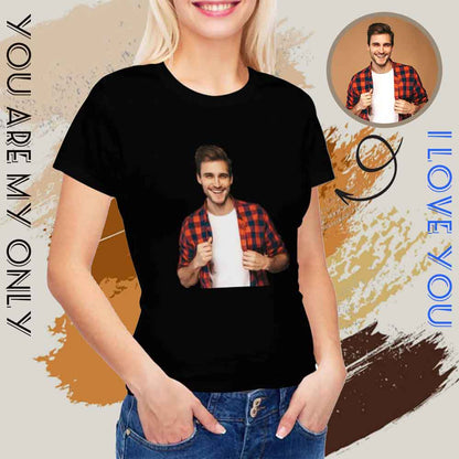 Custom Photo Women's All Over Print T-shirt