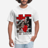 Custom Photo Love Puzzle Tee Put Your Photo on Shirt Unique Design Men's All Over Print T-shirt