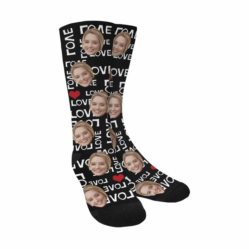 Custom Socks Face Socks Personalized Socks Face on Socks Anniversary Gifts for Boyfriend