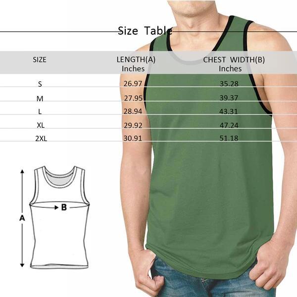 Custom Face Basketball Men's All Over Print Tank Top