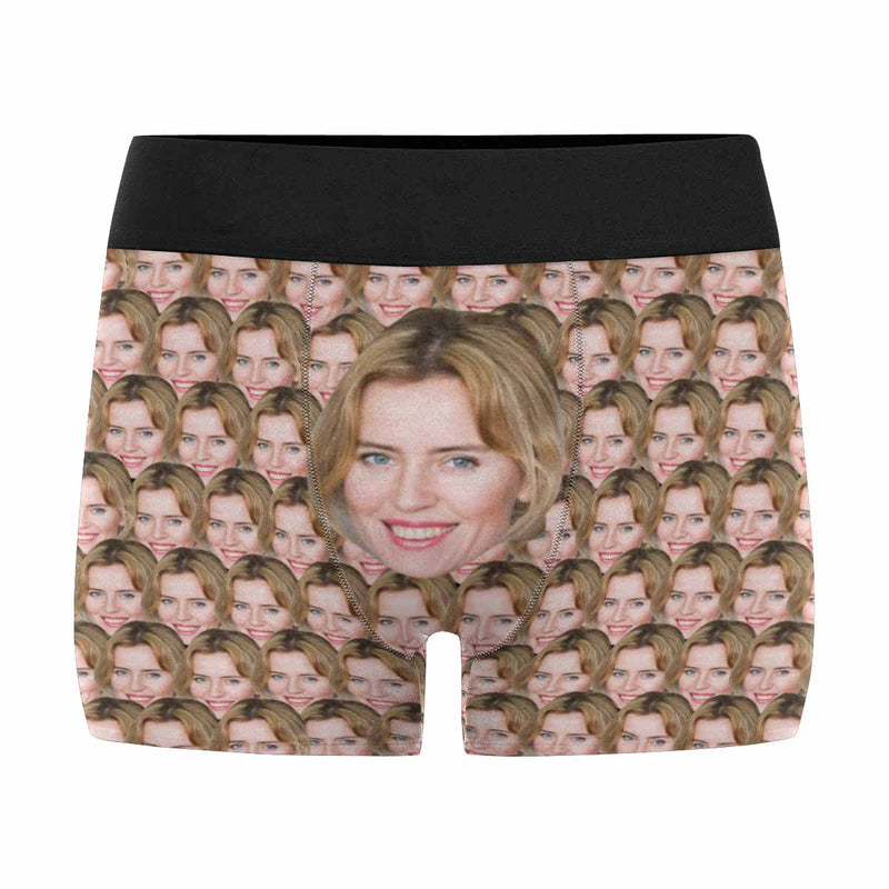 Custom Face Boxers Underwear Personalized Face Mens' All Over Print Bo – Custom  Face Shirt