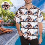 Custom Photo Men's All Over Print Hawaiian Shirt Summer Beach Party