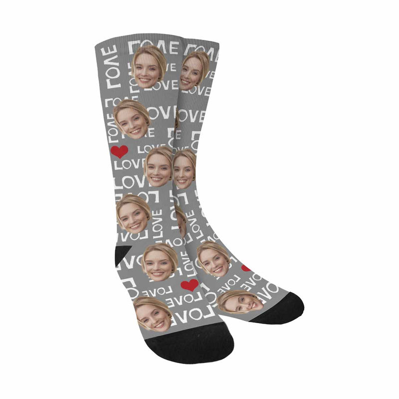 Custom Socks Face Socks Personalized Socks Face on Socks Anniversary Gifts for Boyfriend