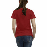 Custom Portrait Outline Shirt, Line Art Photo Shirt For Female, Custom Women's All Over Print T-shirt, Photo Outline Outfit For Mother And Daughter
