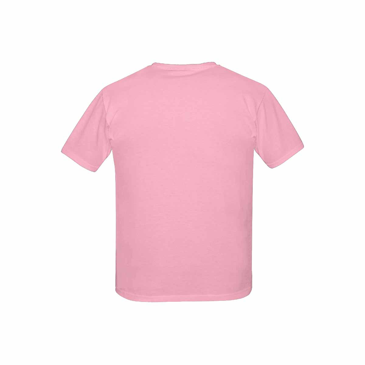 Custom Face Pink Kid's All Over Print T-shirt