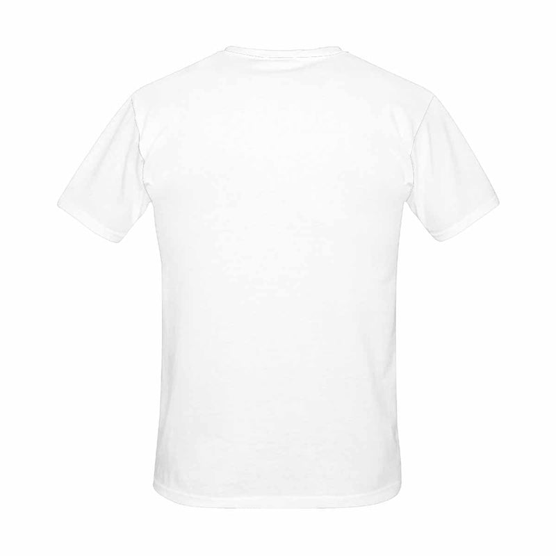 Custom Photo Heat Weaves White Scannable Spotify Code T-shirt Personalized Men's All Over Print T-shirt
