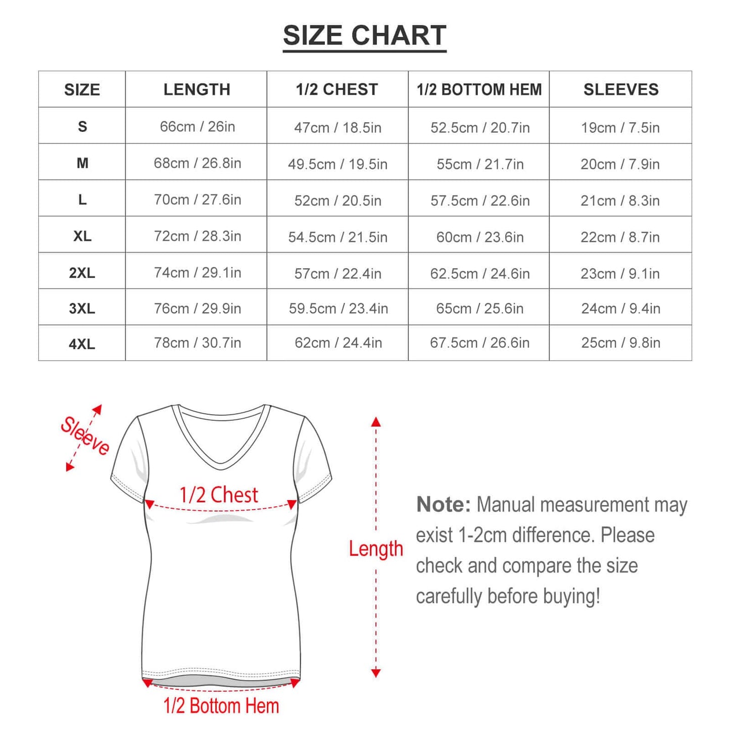 #Plus Size T-shirt-Custom Photo Flag Star Plus Size V Neck T-shirt for Her Design Your Own Shirt Gift