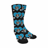 Custom Socks Dog Face Socks Personalized Socks Face on Socks Christmas Gifts for Wife