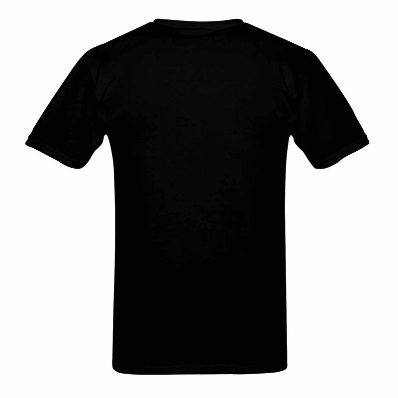Custom Face Zipper Tee Put Your Photo on Shirt Unique Design Men's All Over Print T-shirt
