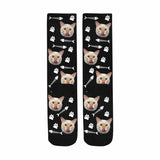 Custom Socks Face Socks with Cat Faces Personalized Socks Face on Socks Birthday Gifts for Husband