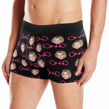Custom Face Boxers Underwear Personalized Ring Mens' All Over Print Boxer Briefs